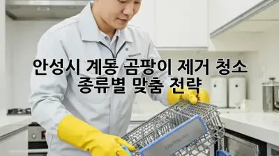 안성시 계동 곰팡이 제거 청소 ✨ 종류별 맞춤 전략!